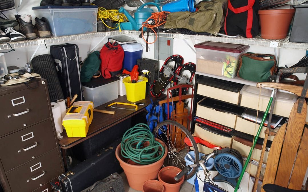 decluttering your garage is a great winter home improvement project