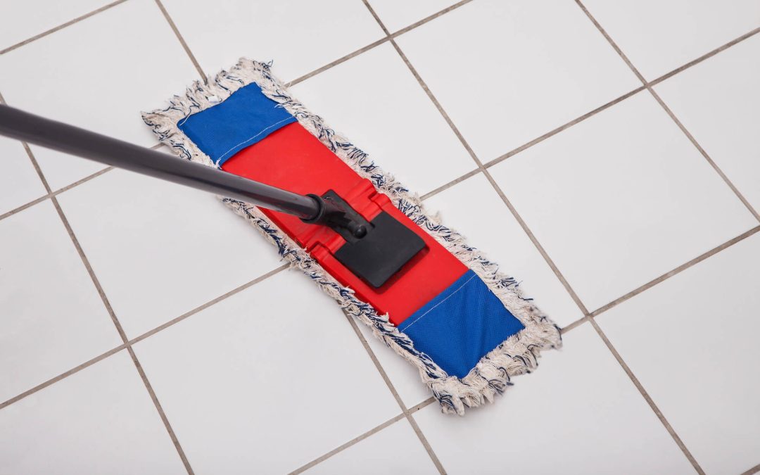 cleaning tile flooring